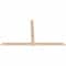 Ekena Millwork Eugene Smooth Timber Gable Bracket, Douglas Fir, 108"W x 63"H x 1 1/2"D x 5 1/2"F, 14/12 Pitch GBW108X63X0206EUG00SDF - alternate 2